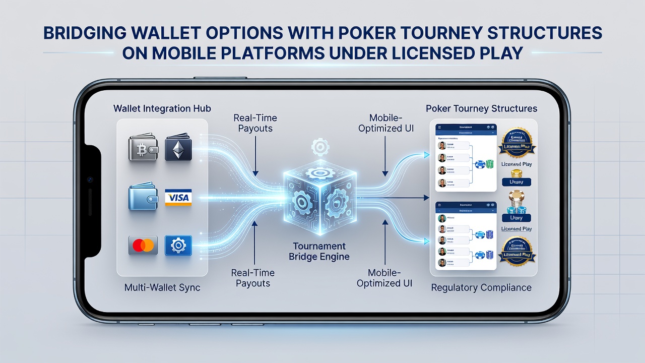 Secure wallet transaction screen during poker tournament registration on mobile device