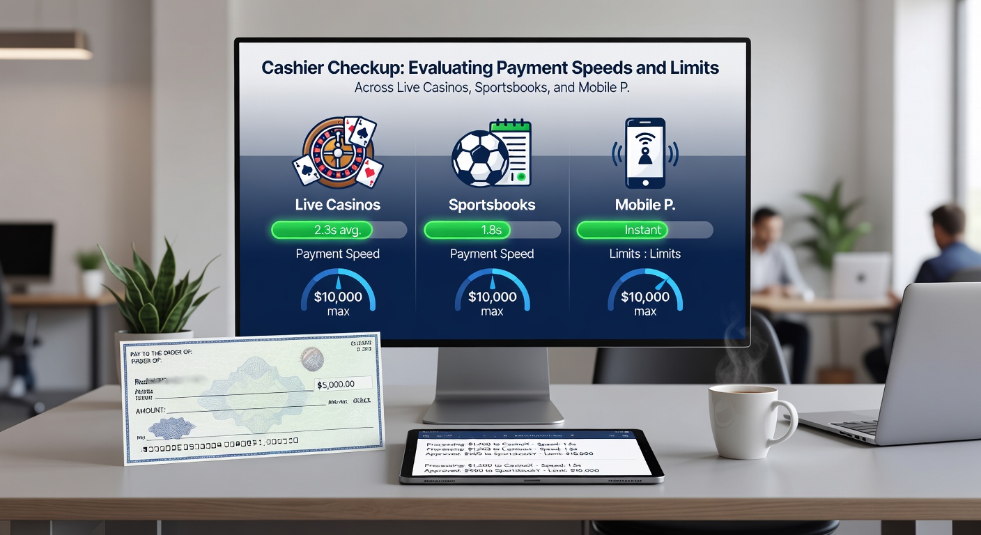 Bar chart comparing average withdrawal times and maximum limits for various payment methods on gaming sites