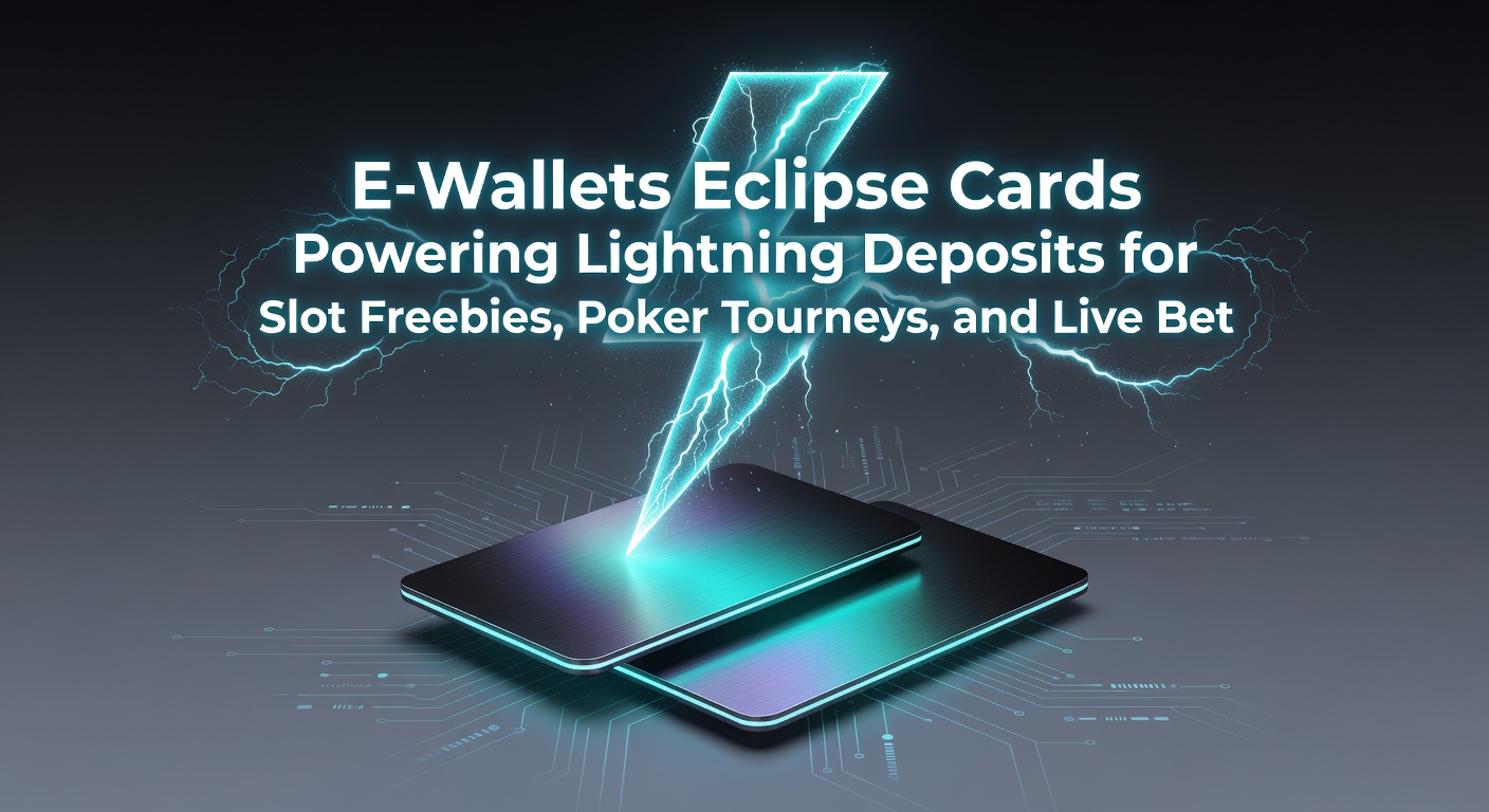 Dynamic graphic of poker tournament table on a mobile device, with e-wallet deposit arrows zipping toward buy-in buttons amid rising chip stacks