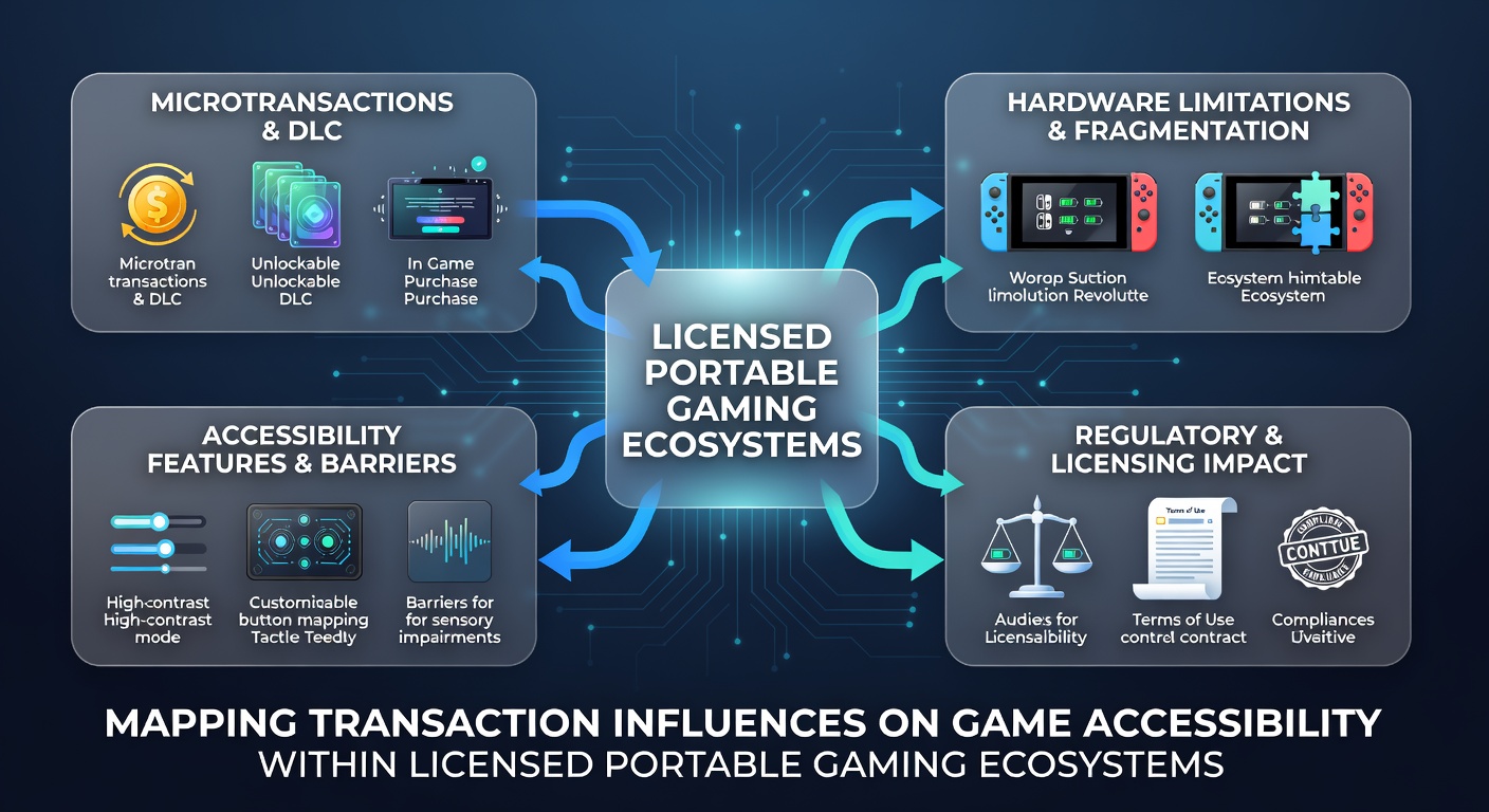 Diagram illustrating payment flows and accessibility pathways in mobile gaming platforms