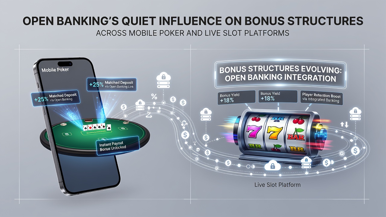 Live slot game dashboard showing open banking-enabled cashback bonus applied after a verified deposit