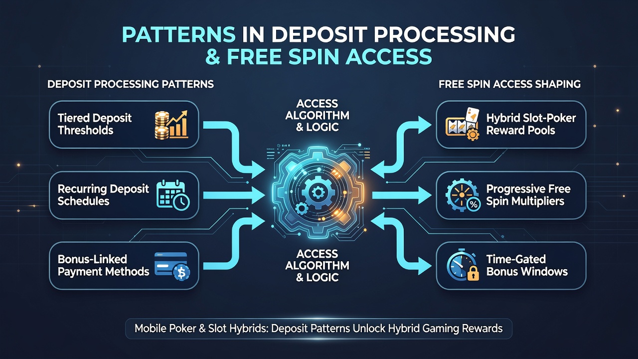 Analytics dashboard displaying deposit method performance and free spin conversion metrics