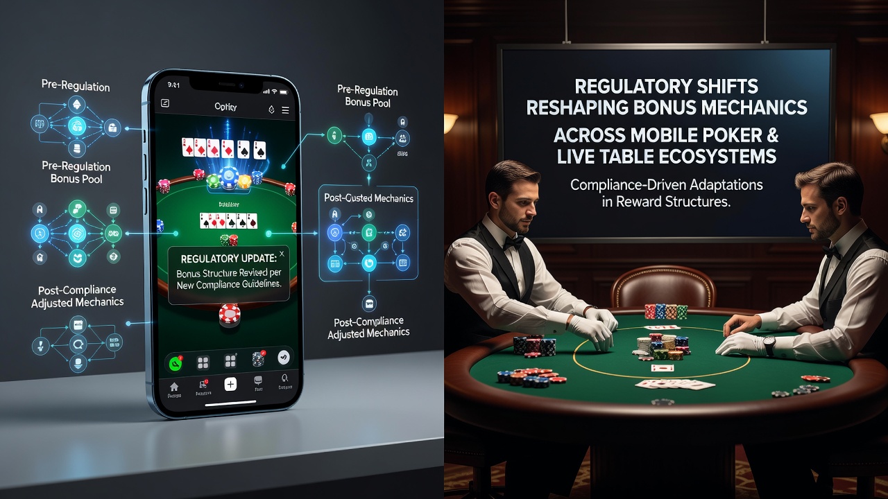 Live table bonus adjustments under new regulatory guidelines